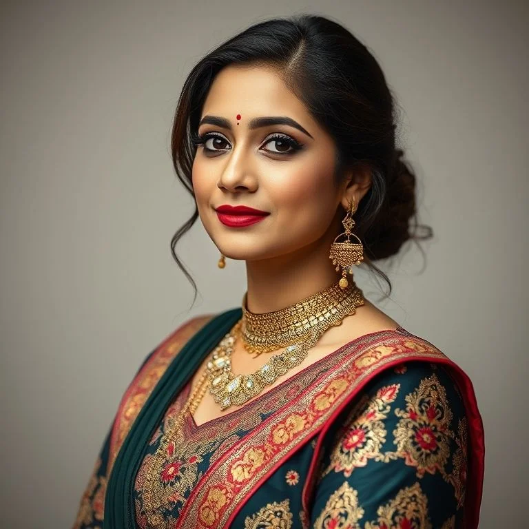 Example South Asian profile picture